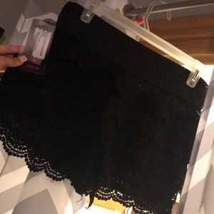 Lace shorts